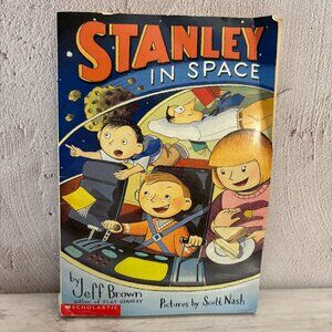 5 for $15 📕Flat Stanley: Stanley in Space Kids Scholastic Book (SKU: 304MI)